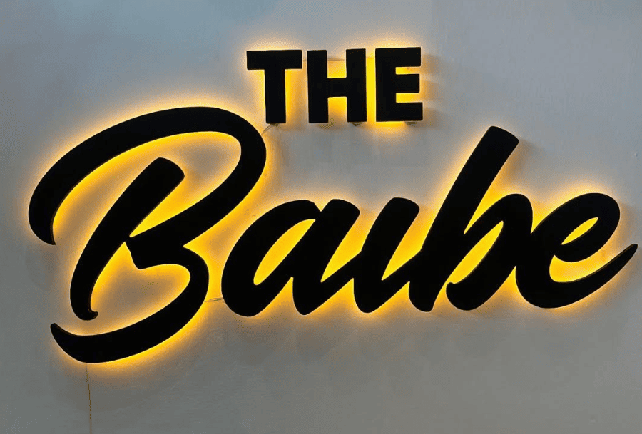 Back Light 3D Signage