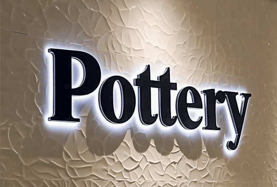 Back Light 3D Signage