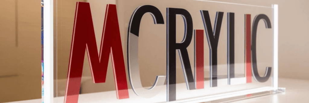 Acrylic signage Dubai