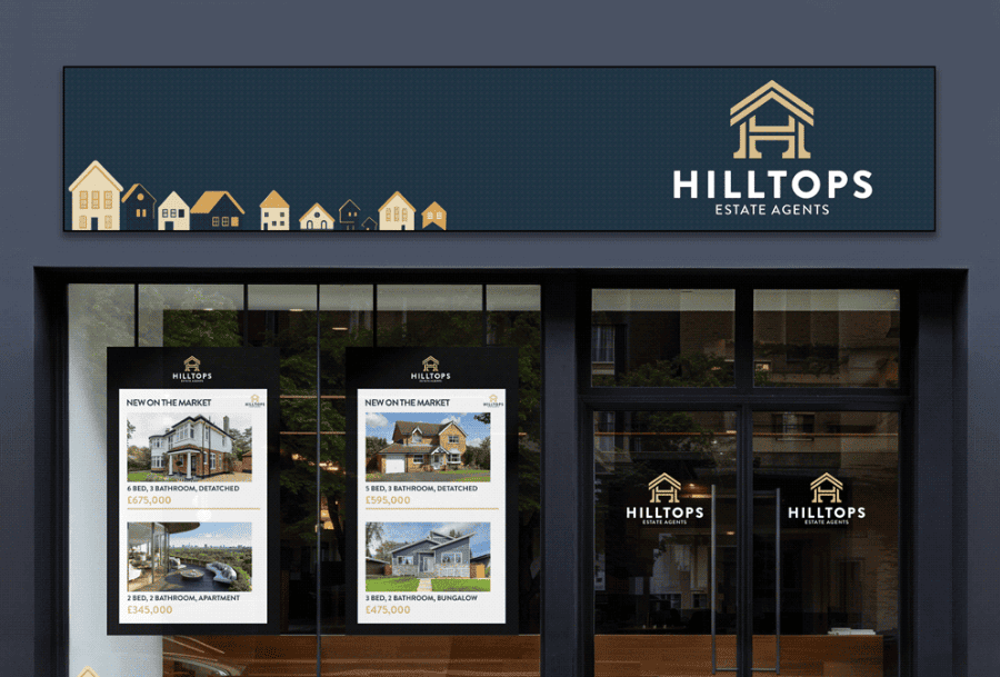Business signs outdoor