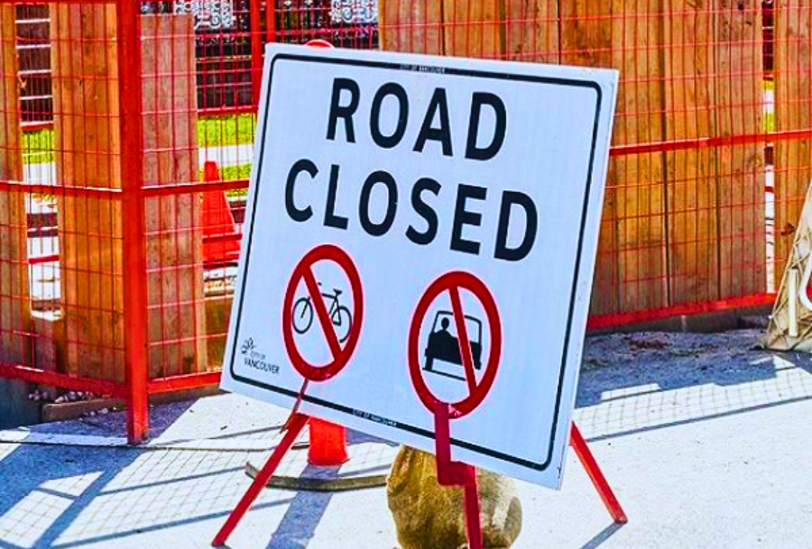 Construction Site Signboard