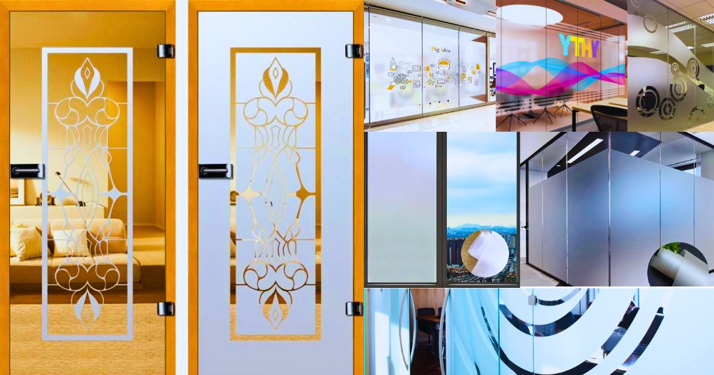 Frosted Glass Sticker